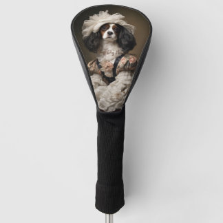 Couvre-club De Golf Fashion Show, Cavalier King Charles Spaniel Dog 02