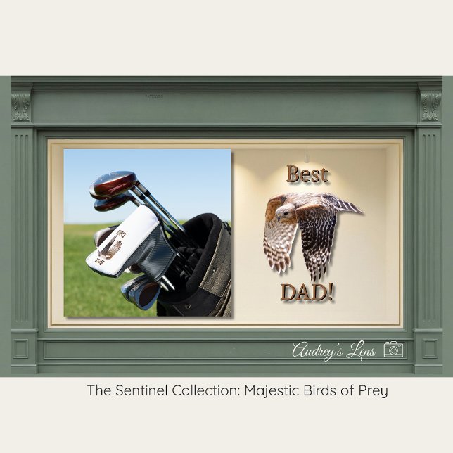 Couvre-club De Golf Father's Day "Best Dad" Hawk  (Créateur téléchargé)