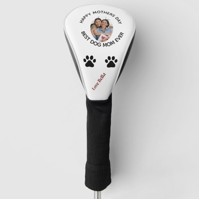 Couvre-club De Golf Femme de chien personnalisée Animal de compagnie P (Devant)