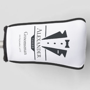 Couvre-club De Golf Fête de mariage Tuxedo Cadeaux Groomsman