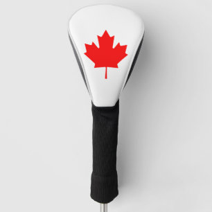 Couvre-club De Golf Feuille d'érable canadienne