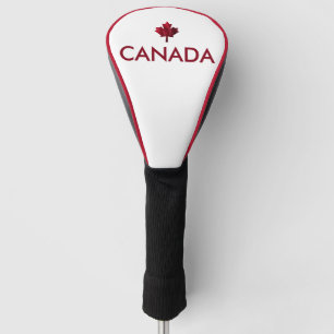 Couvre-club De Golf Feuille d'érable rouge du Canada
