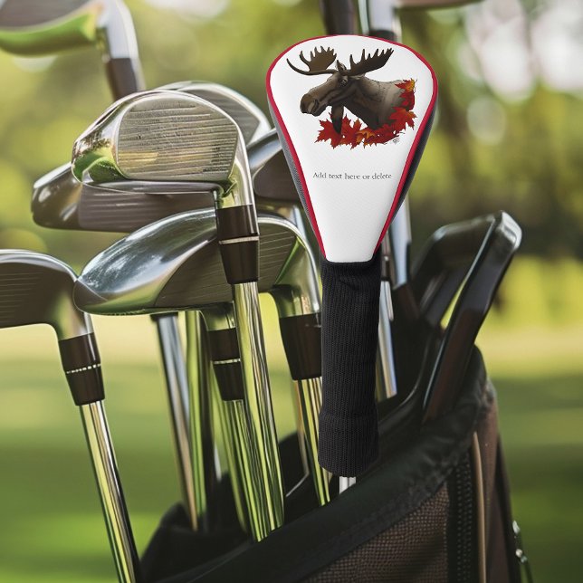 Couvre-club De Golf Feuilles de l'érable rouge orignal (Créateur téléchargé)