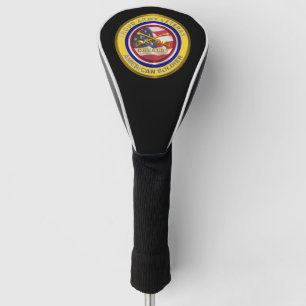 Couvre-club De Golf Fier corps de cavalerie des anciens combattants de