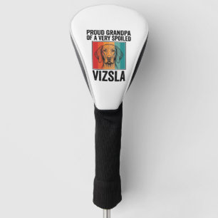 Couvre-club De Golf Fier grand-père Vizsla conception vintage amateur
