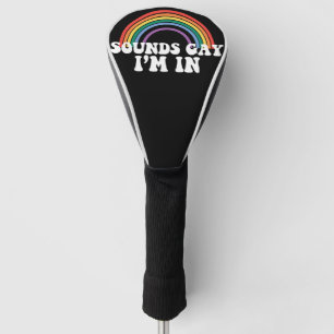 Couvre-club De Golf Fierté gay LGBT Sons gay Je suis en arc-en-ciel ga