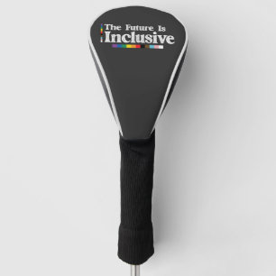 Couvre-club De Golf Fierté LGBT Le futur est inclusif Gay Lesbienne