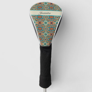 Couvre-club De Golf Fiesta Blooms, personnalisable