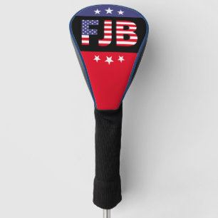 Couvre-club De Golf FJB Let's Go Brandon anti joe Biden drôle