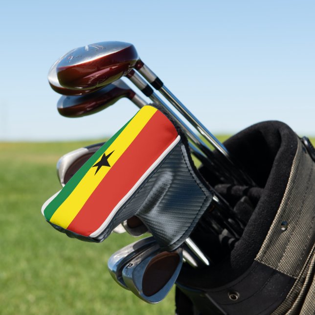 Couvre-club De Golf Flag du Ghana (In Situ)