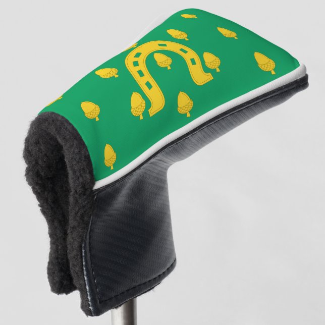 Couvre-club De Golf Flag of Rutland Golf Head Cover (Devant 3/4)