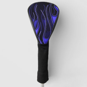 Couvre-club De Golf Flames bleues