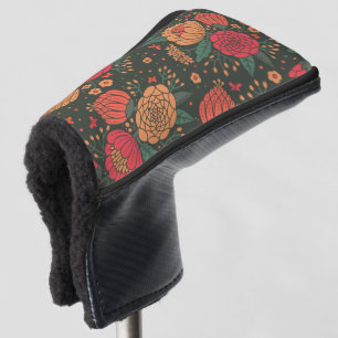 Couvre-club De Golf fleur