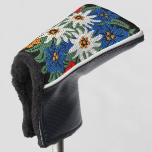 Couvre-club De Golf Fleur alpine suisse d'edelweiss