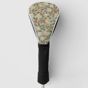 Couvre-club De Golf Fleur botanique de trèfle William Morris
