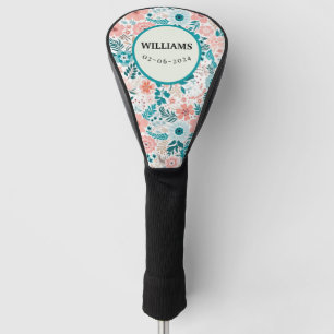 COUVRE-CLUB DE GOLF FLEURS