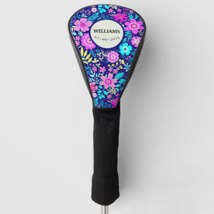 COUVRE-CLUB DE GOLF FLEURS
