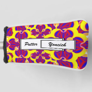 Couvre-club De Golf Fleurs cardiaques par Kenneth Yoncich