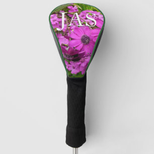 Couvre-club De Golf Fleurs violettes de San Francisco