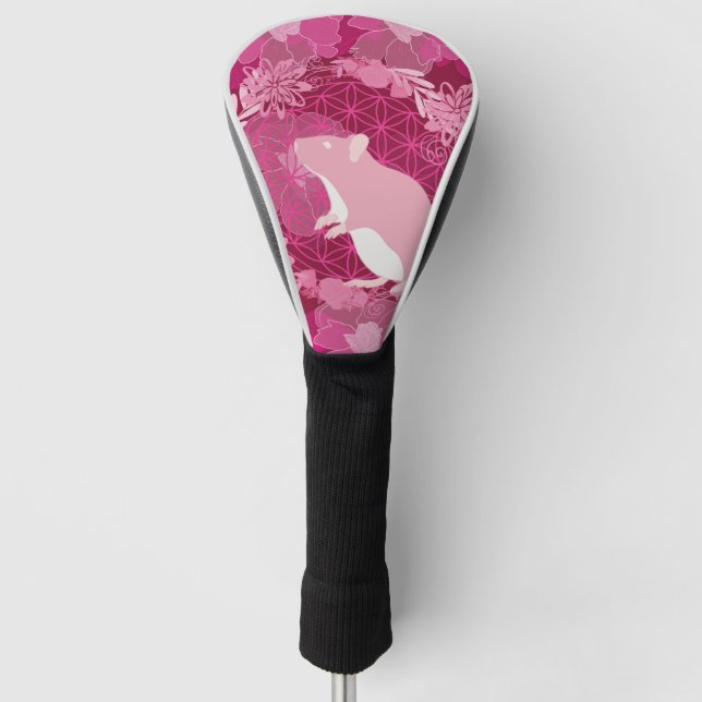 Couvre-club De Golf Flower of life mouse (Devant)