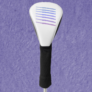 Couvre-club De Golf Fluide Vent rose Bleu pourpre