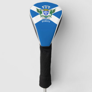 Couvre-club De Golf Fond de blason de Dundee / Croix de St. André