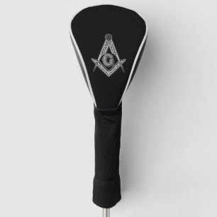 Couvre-club De Golf Franc-maçon (noir)