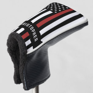 Couvre-club De Golf Frappe Frappe personnalisée mince Red Line USA
