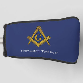 Couvre-club De Golf Freemason Carré et Compass Masonic Cadeau Golfer