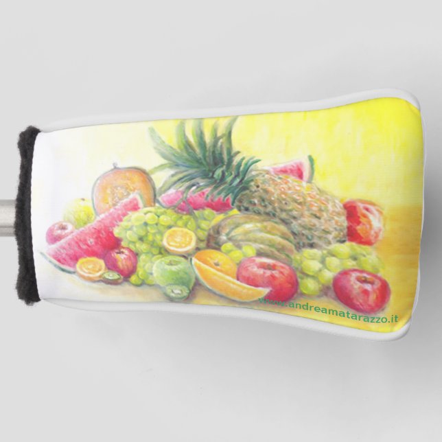 Couvre-club De Golf Fruits heureux (Devant)
