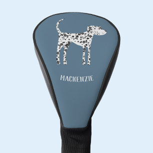 Couvre-club De Golf Fun Chien Dalmatien Personalisé Golf Head Cover