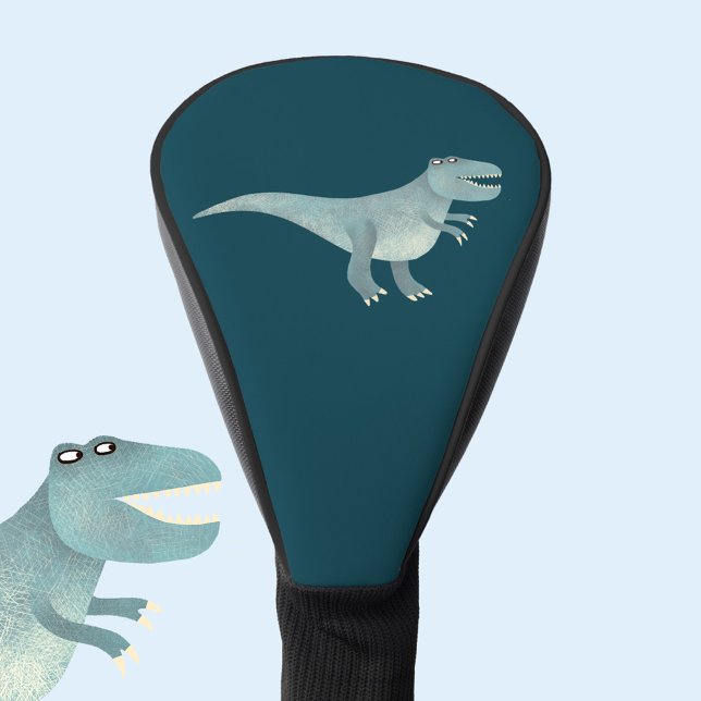 Couvre-club De Golf Fun Tyrannosaurus Rex Dinosaur (Tyrannosaurus Rex dinosaur golf head cover)