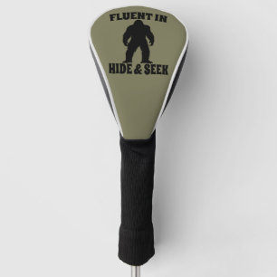 Couvre-club De Golf Funny Bigfoot - Flexible dans la peau et la recher