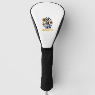 Couvre-club De Golf Funny Chien Schnauzer