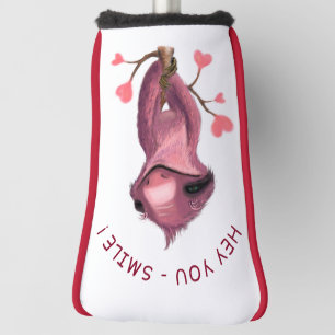 Couvre-club De Golf Funny Golf Head Cover Jouer Sloth - Smile