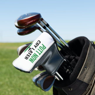 Couvre-club De Golf Funny Golf Putter Cover