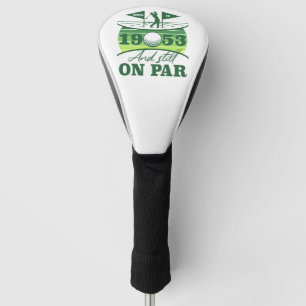 Couvre-club De Golf Funny Golfer 1953 70e anniversaire