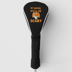 Couvre-club De Golf Gamer Halloween compétences de jeu sont effrayant