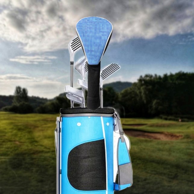 Couvre-club De Golf Gemmes turquoise (Display your sky color, Golf club cover(s), while playing golf underneath the sky!)