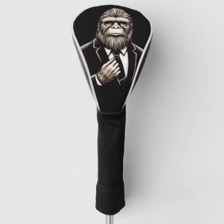 Couvre-club De Golf Gentleman Sasquatch - Funny Bigfoot