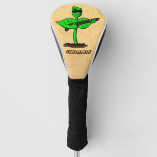 Couvre-club De Golf Germinator cyborg plante dessin humoristique