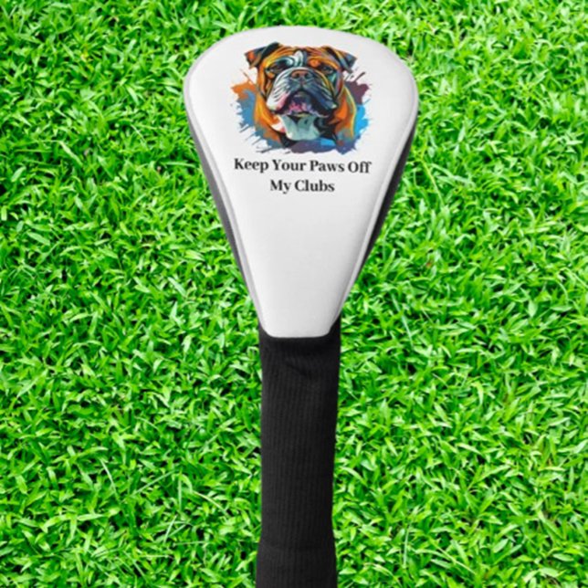 Couvre-club De Golf  Gift for Bulldog-Loving Golfers (Surprise bulldog-loving golfers with a unique golf head cover. Protect clubs in style  )