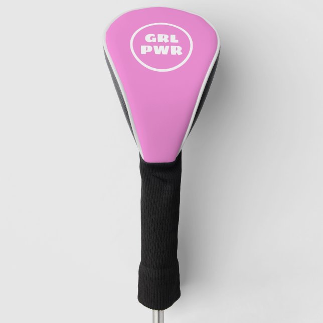 Couvre-club De Golf Girl Power - (Devant)