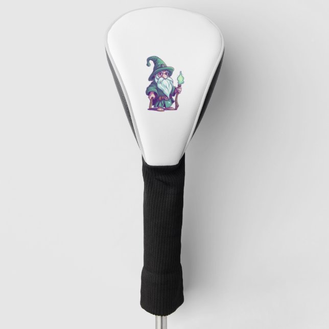 Couvre-club De Golf Gnome Assistant intelligent (Devant)