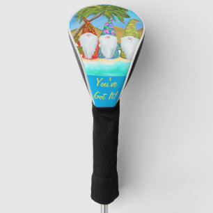 COUVRE-CLUB DE GOLF GNOMES DE PLAGE
