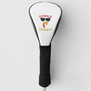 Couvre-club De Golf Gobble Gobble Turquie Thanksgiving Day Cadeaux Vin