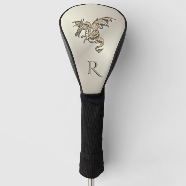 Couvre-club De Golf Golden Dragon (Devant)