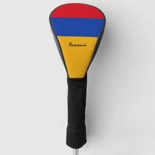 Couvre-club De Golf Golf Armenia & Armenian Flag / Clubs de golf