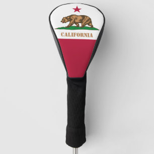 Couvre-club De Golf Golf California & Flag USA / Golf Club Covers