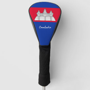 Couvre-club De Golf Golf Cambodge & Cambodgiens Flag / Clubs de golf C